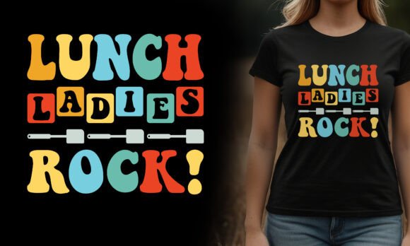 Celebrating Cafeteria Champions: The Lunch Lady Rocks! Design