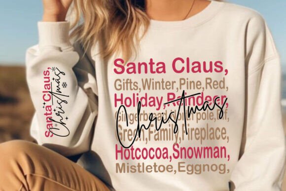 Festive Style Unlocked: Your Santa Claus Christmas T-shirt Design