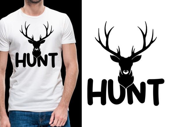 Hunt Vector Tshirt Design: Bold Graphics for Modern Creators
