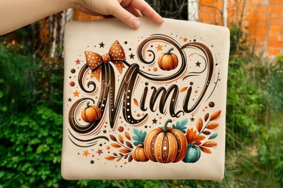 Mimi Fall Pumpkin Bow: Your New Favorite Autumn Girl Design